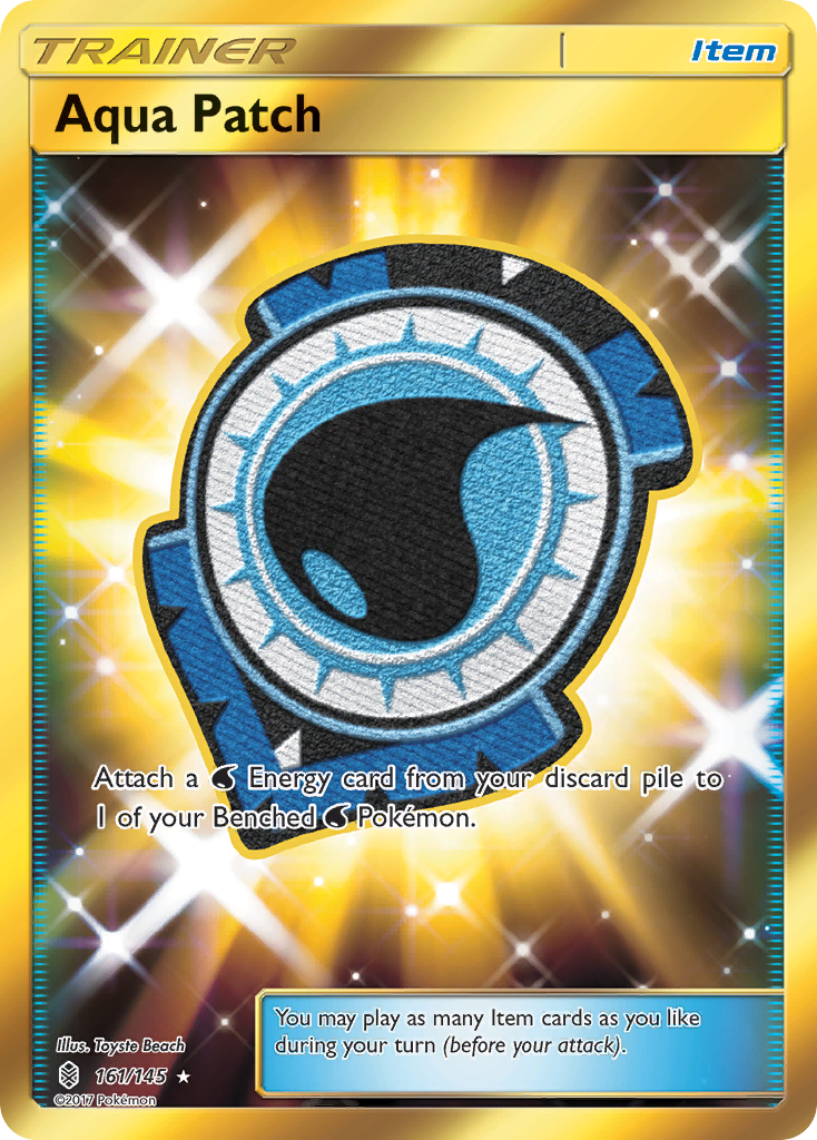 Aqua Patch (161/145) [Sun & Moon: Guardians Rising] | Amazing Games TCG