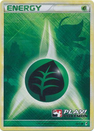 Grass Energy (88/95) (Play Pokemon Promo) [HeartGold & SoulSilver: Call of Legends] | Amazing Games TCG