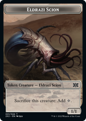 Saproling // Eldrazi Scion Double-sided Token [Double Masters 2022 Tokens] | Amazing Games TCG