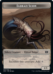 Spider // Eldrazi Scion Double-sided Token [Double Masters 2022 Tokens] | Amazing Games TCG