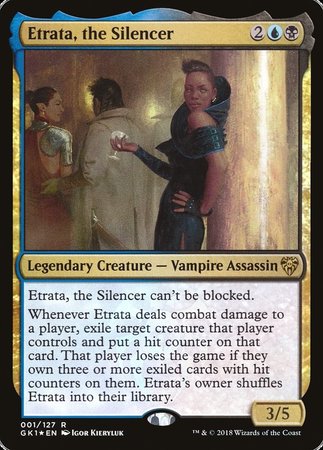 Etrata, the Silencer [GRN Guild Kit] | Amazing Games TCG