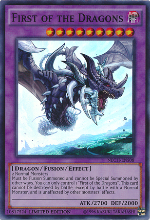 First of the Dragons (SE) [NECH-ENS08] Super Rare | Amazing Games TCG