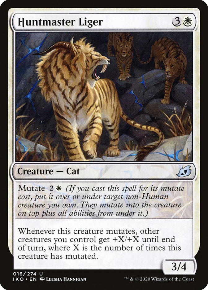 Huntmaster Liger [Ikoria: Lair of Behemoths] | Amazing Games TCG