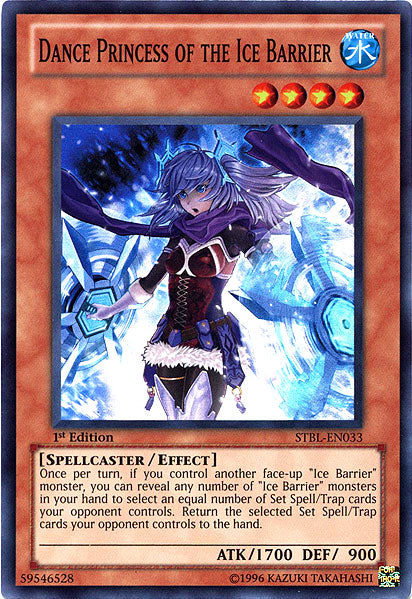 Dance Princess of the Ice Barrier [STBL-EN033] Super Rare | Amazing Games TCG