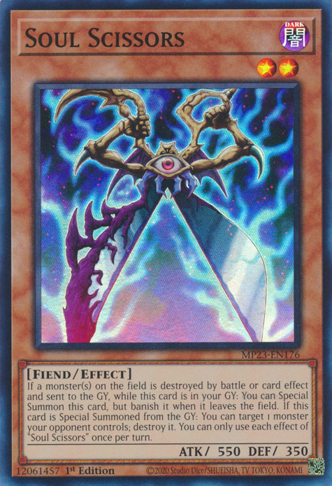 Soul Scissors [MP23-EN176] Super Rare | Amazing Games TCG