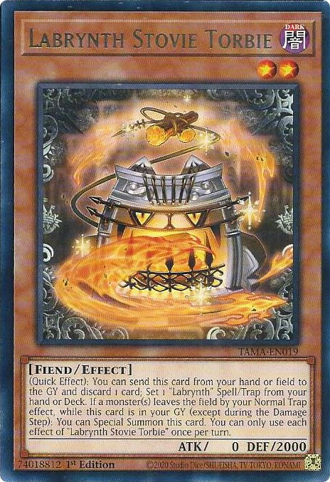 Labrynth Stovie Torbie [TAMA-EN019] Rare | Amazing Games TCG