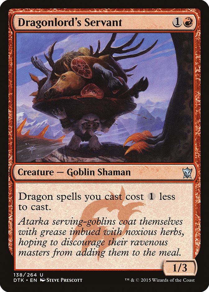 Dragonlord's Servant [Dragons of Tarkir] | Amazing Games TCG