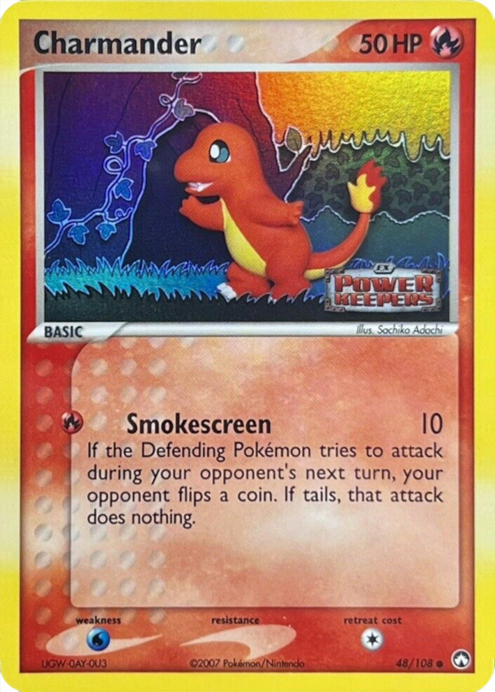 Charmander (48/108) (Stamped) [EX: Power Keepers] | Amazing Games TCG