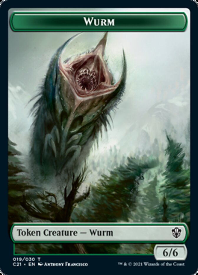 Wurm // Kraken Token [Commander 2021 Tokens] | Amazing Games TCG