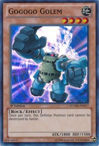 Gogogo Golem [Number Hunters] [NUMH-EN017] | Amazing Games TCG