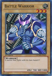 Battle Warrior [Number Hunters] [NUMH-EN025] | Amazing Games TCG