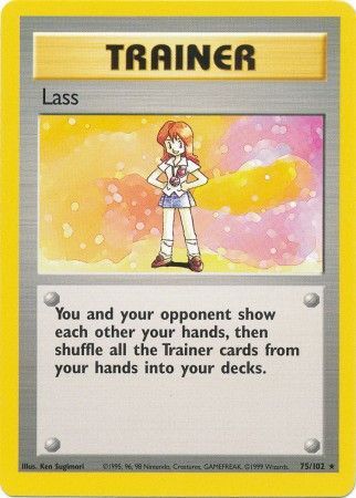 Lass (75/102) [Base Set Unlimited] | Amazing Games TCG