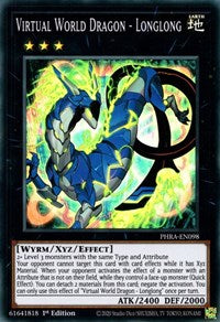 Virtual World Dragon - Longlong [PHRA-EN098] Super Rare | Amazing Games TCG