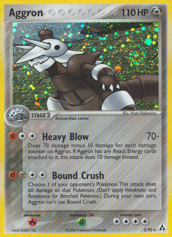 Aggron (2/92) [EX: Legend Maker] | Amazing Games TCG