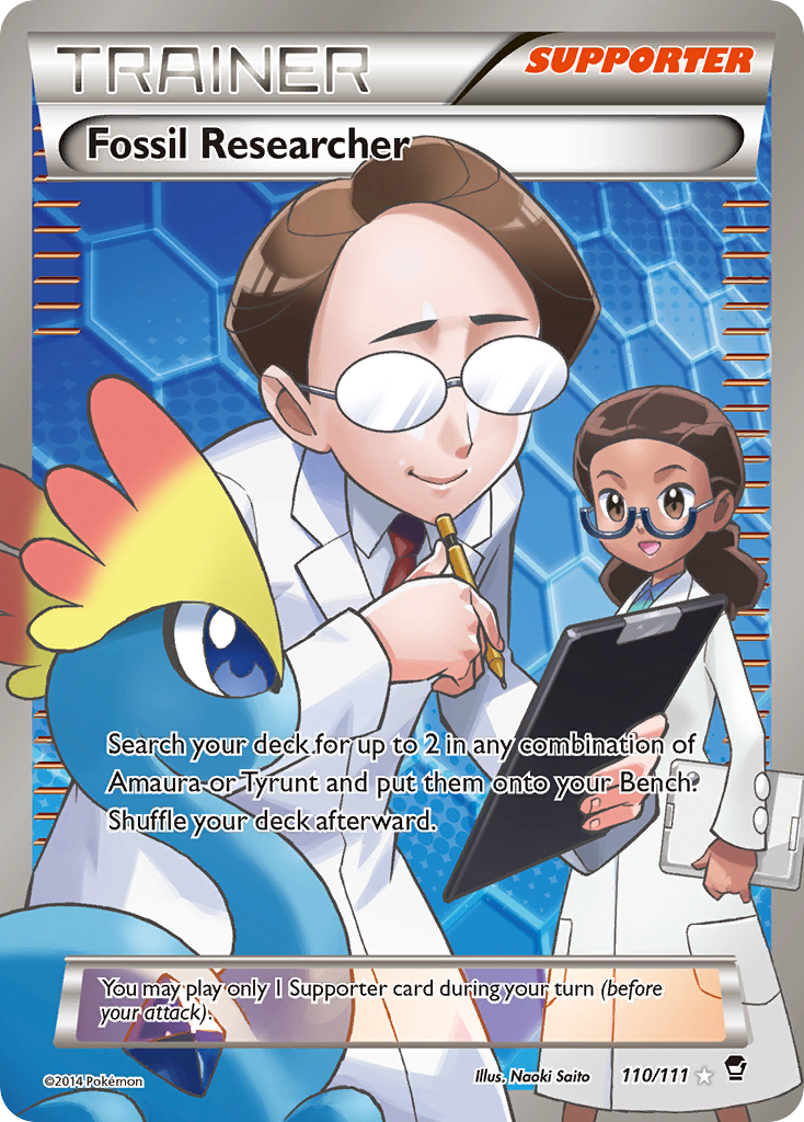Fossil Researcher (110/111) [XY: Furious Fists] | Amazing Games TCG