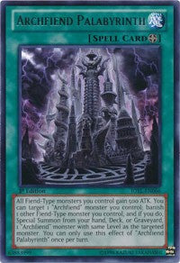 Archfiend Palabyrinth [Judgment of the Light] [JOTL-EN066] | Amazing Games TCG