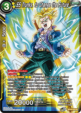 SS Trunks, to Change the Future (Uncommon) [BT13-102] | Amazing Games TCG