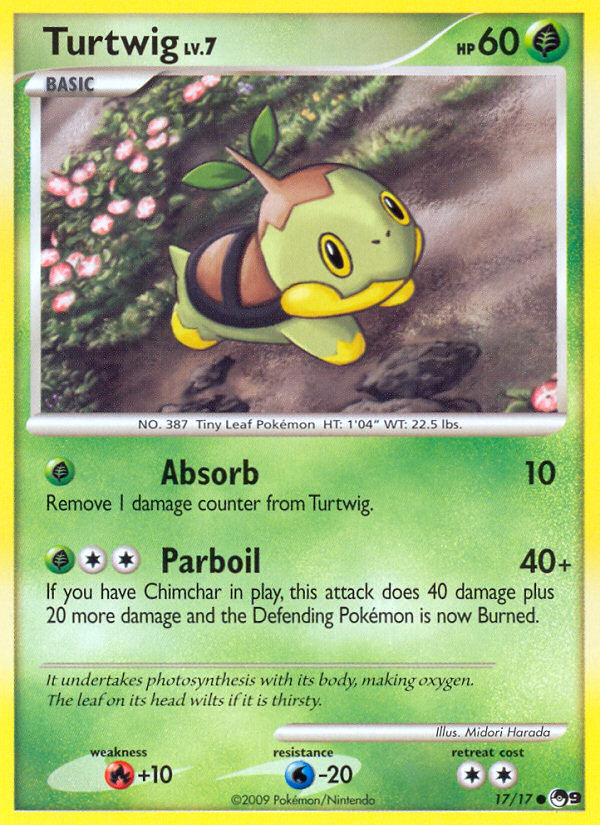 Turtwig (17/17) [POP Series 9] | Amazing Games TCG