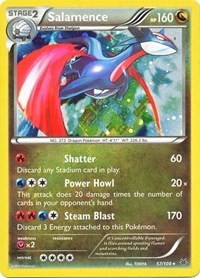 Salamence (57/108) (Cosmos Holo) (Blister Exclusive) [XY: Roaring Skies] | Amazing Games TCG