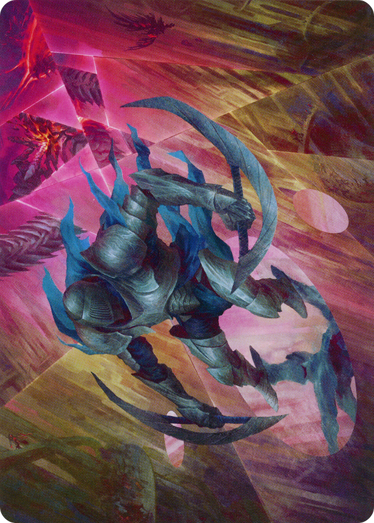 Xerex Strobe-Knight Art Card [March of the Machine Art Series] | Amazing Games TCG