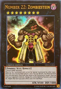 Number 22: Zombiestein [Yu-Gi-Oh! ZEXAL Manga Promotional Cards] [YZ03-EN001] | Amazing Games TCG