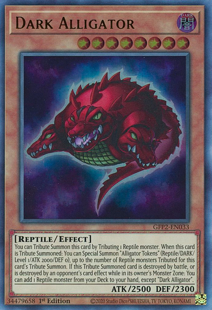 Dark Alligator [GFP2-EN033] Ultra Rare | Amazing Games TCG