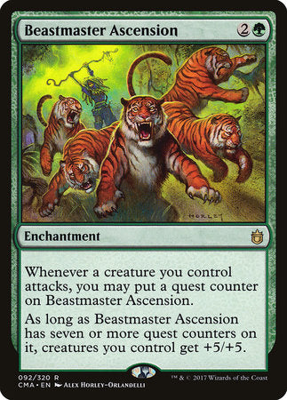Beastmaster Ascension [Commander Anthology] | Amazing Games TCG