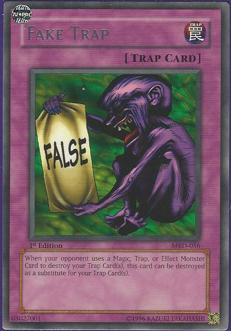 Fake Trap [MRD-056] Rare | Amazing Games TCG