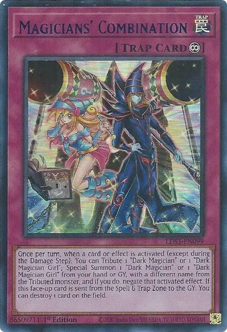 Magicians' Combination (Blue) [LDS3-EN099] Ultra Rare | Amazing Games TCG