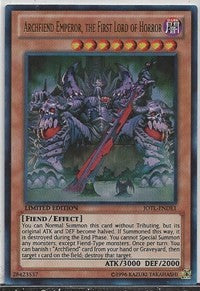 Archfiend Emperor, the First Lord of Horror [Judgment of the Light: Deluxe Edition] [JOTL-ENDE1] | Amazing Games TCG