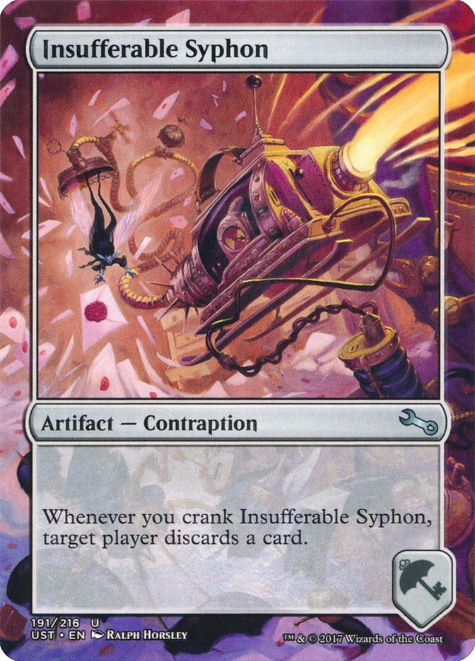Insufferable Syphon [Unstable] | Amazing Games TCG