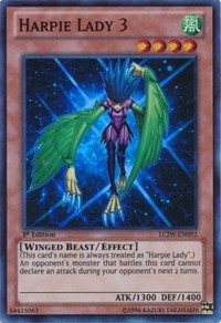 Harpie Lady 3 [Legendary Collection 4: Joey's World] [LCJW-EN092] | Amazing Games TCG