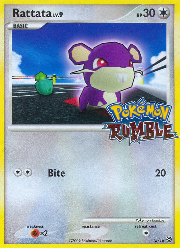 Rattata (15/16) [Pokémon Rumble] | Amazing Games TCG