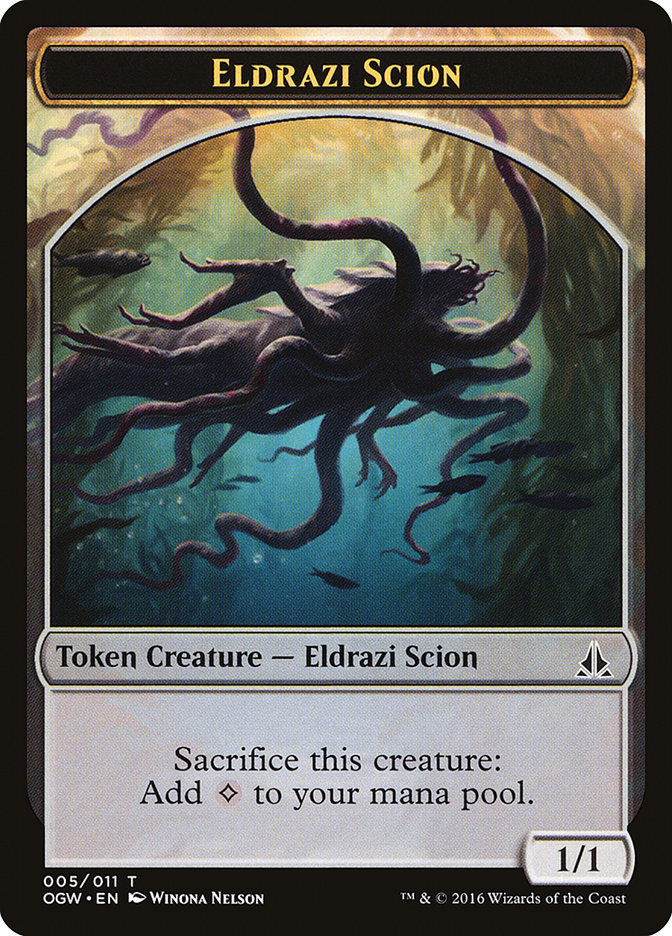 Eldrazi Scion (005/011) [Oath of the Gatewatch Tokens] | Amazing Games TCG