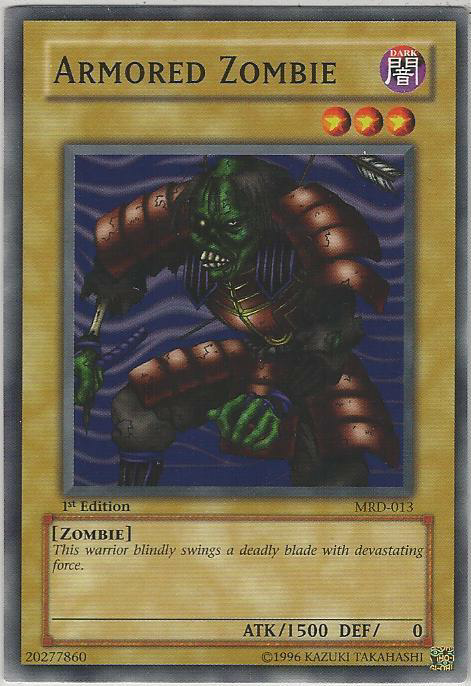 Armored Zombie [MRD-013] Common | Amazing Games TCG