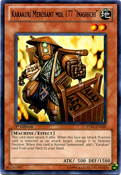 Karakuri Merchant mdl 177 Inashichi [STBL-EN020] Rare | Amazing Games TCG