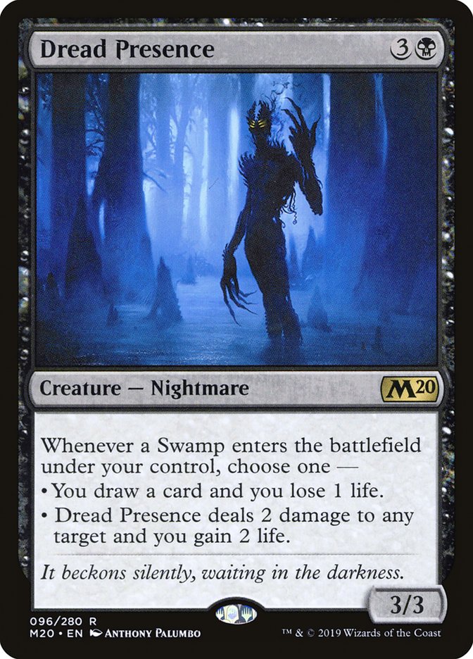 Dread Presence [Core Set 2020] | Amazing Games TCG