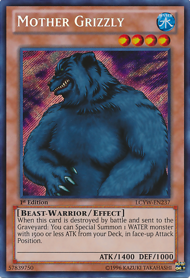 Mother Grizzly [LCYW-EN237] Secret Rare | Amazing Games TCG