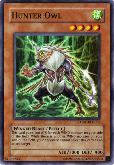 Hunter Owl [GX03-EN002] Super Rare | Amazing Games TCG