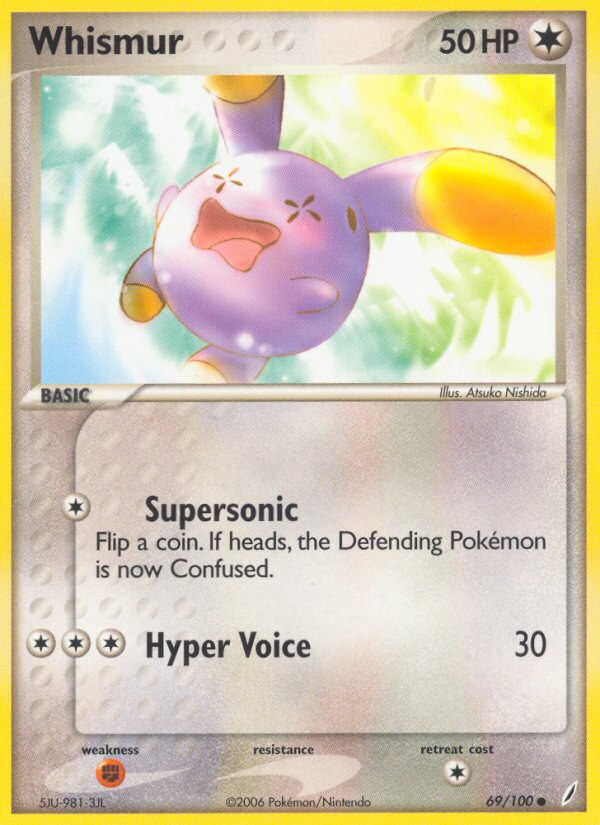 Whismur (69/100) [EX: Crystal Guardians] | Amazing Games TCG