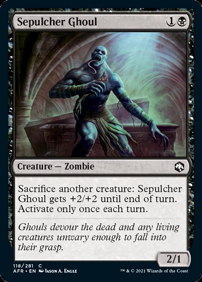 Sepulcher Ghoul [Dungeons & Dragons: Adventures in the Forgotten Realms] | Amazing Games TCG