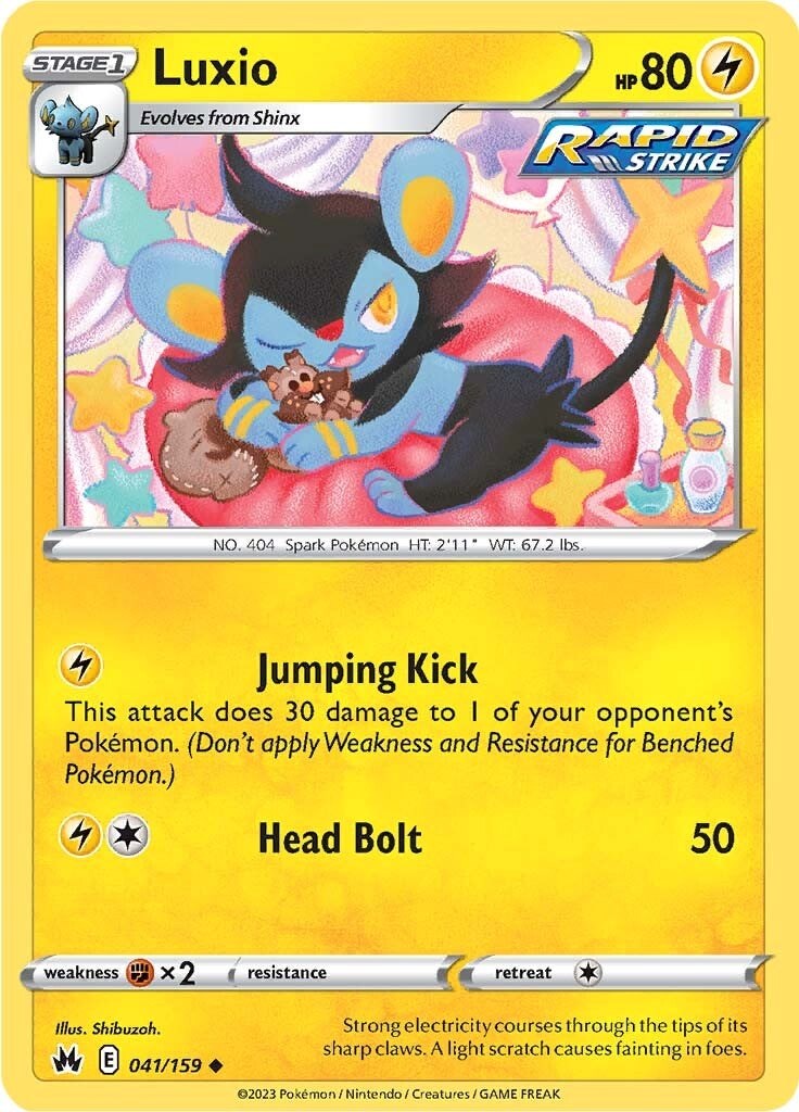 Luxio (041/159) (41) [Sword & Shield: Crown Zenith] | Amazing Games TCG