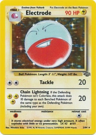 Electrode (2/64) [Jungle Unlimited] | Amazing Games TCG