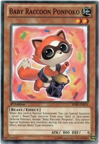 Baby Raccoon Ponpoko [Shadow Specters] [SHSP-EN014] | Amazing Games TCG