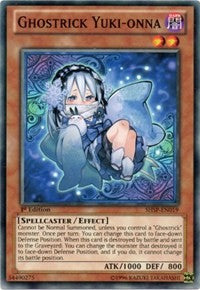 Ghostrick Yuki-onna [Shadow Specters] [SHSP-EN019] | Amazing Games TCG