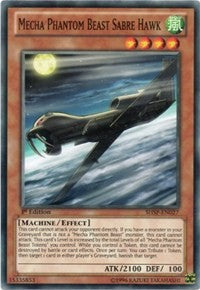 Mecha Phantom Beast Sabre Hawk [Shadow Specters] [SHSP-EN027] | Amazing Games TCG