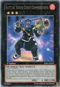 Battlin' Boxer Cheat Commissioner [Shadow Specters] [SHSP-EN049] | Amazing Games TCG