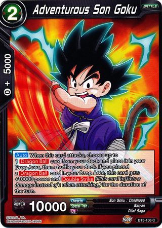 Adventurous Son Goku (BT5-106) [Miraculous Revival] | Amazing Games TCG
