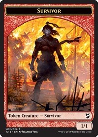 Survivor // Myr (023) Double-sided Token [Commander 2018 Tokens] | Amazing Games TCG