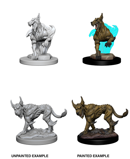 D&D Nolzur's Marvelous Miniatures: Blink Dogs | Amazing Games TCG